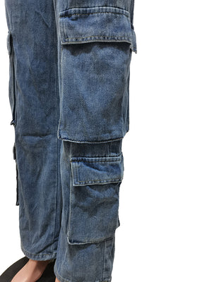 Cargo Denim Jeans