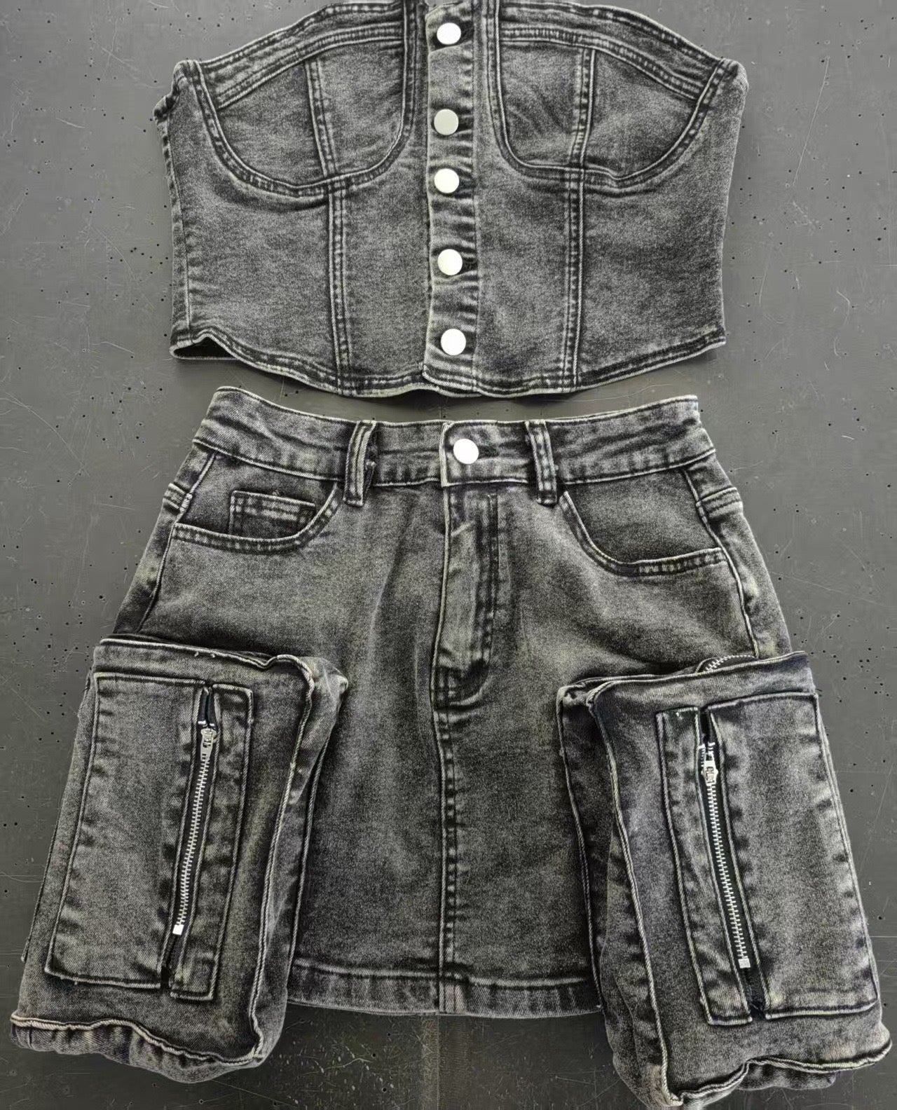 Ari Denim Set