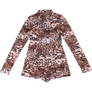 Cheetah Girl Romper