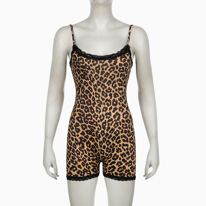 Cheetah Girl Romper