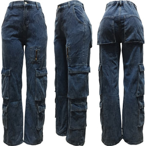 Cargo Denim Jeans