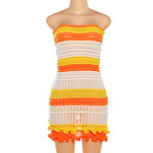 Crochet Dress Set