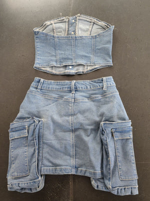 Ari Denim Set