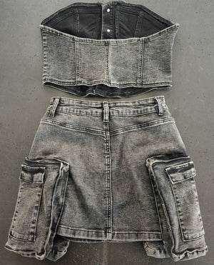 Ari Denim Set